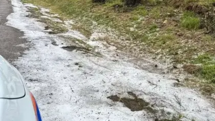 Temporal de granizo destelha mais de 100 casas em Eldorado do Sul - Studio TV
