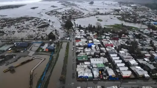 Temporal histórico provoca mortes, apagões e destruição no Chile - Studio TV
