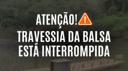 Travessia da balsa em Nova Roma do Sul é interrompida devido às condições do rio - Studio TV