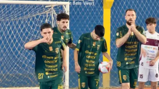 União Castilhense promove ação solidária em jogo contra o David Futsal - Studio TV
