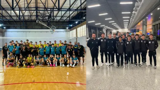UPV leva equipes de base para intercâmbio no Praia Clube, em Minas Gerais - Studio TV