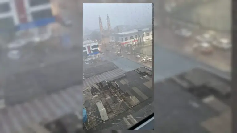 Vendaval destelha mais de 50 casas e causa estragos em Palmitinho - Studio TV