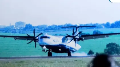 Ventos acima de 100 km/h impedem pouso de avião da Azul em Santo Ângelo - Studio TV