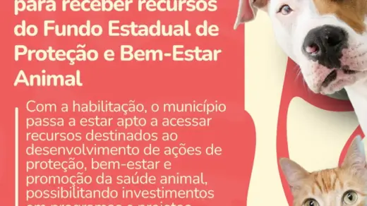Vila Flores é habilitada para receber recursos do Fundo Estadual de Proteção e Bem-Estar Animal - Studio TV