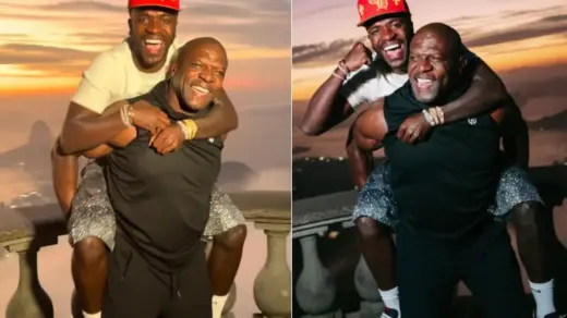 Vinicius Jr. e Terry Crews se encontram no Cristo Redentor - Studio TV
