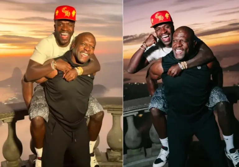 Vinicius Jr. e Terry Crews se encontram no Cristo Redentor - Studio TV