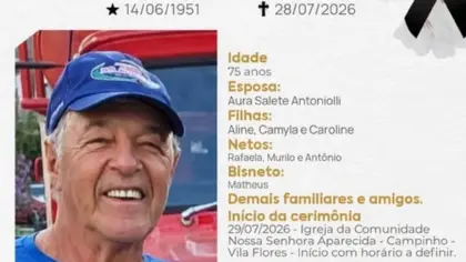 Vítima de acidente na BR-470 é velada em Vila Flores - Studio TV
