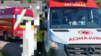 Acidente entre carro e motocicleta deixa homem ferido no interior de Carlos Barbosa - Studio TV