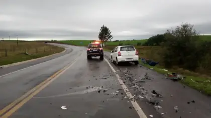 Acidente na BR-285 deixa três pessoas feridas em Muitos Capões - Studio TV