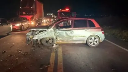 Acidente na BR-386 deixa seis pessoas feridas entre Carazinho e Sarandi - Studio TV