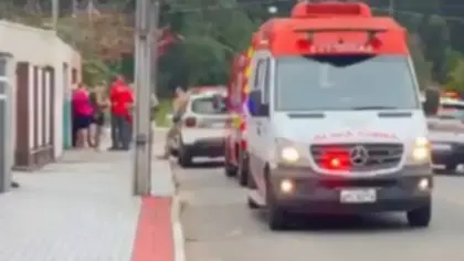 Adolescente é apreendido após atacar a própria mãe dentro de casa em SC - Studio TV