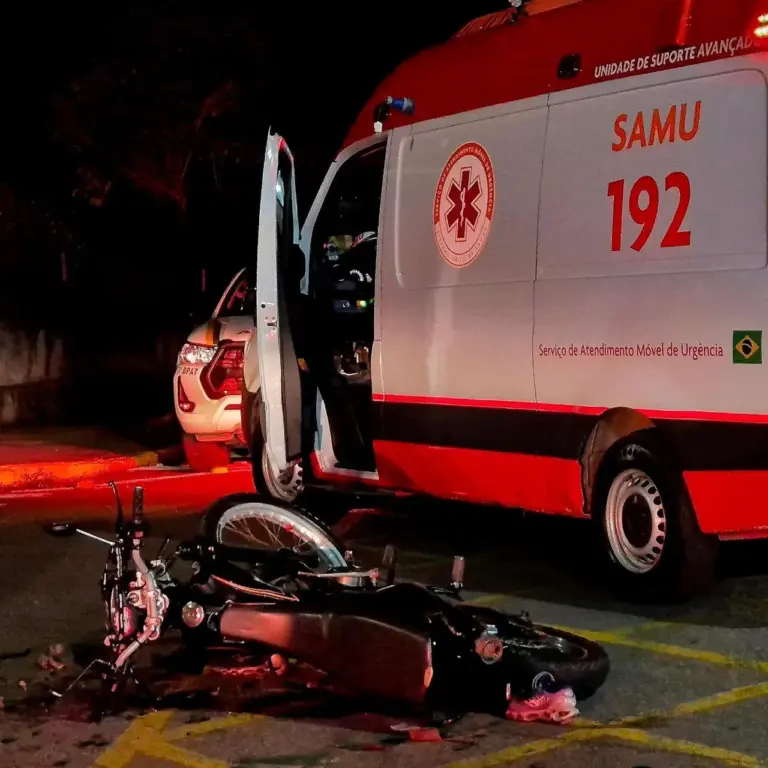 Adolescente ferido em acidente de moto em Bento Gonçalves é transferido para hospital em Caxias do Sul - Studio TV
