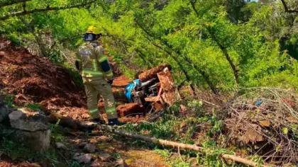 Agricultor morre após tombamento de trator no interior de Farroupilha - Studio TV