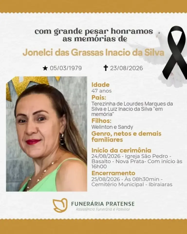 Atos fúnebres de vítima de feminicídio em Nova Prata iniciam nesta segunda-feira - Studio TV