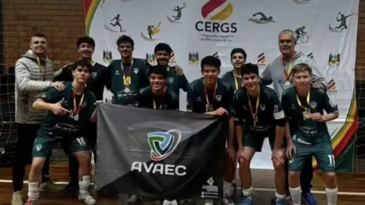 AVAEC conquista título do CERGS 2026 no futsal sub-17 - Studio TV