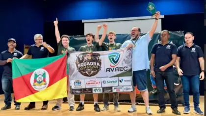 AVAEC de Veranópolis conquista medalha de ouro na Olimpíada Brasileira de Agropecuária - Studio TV