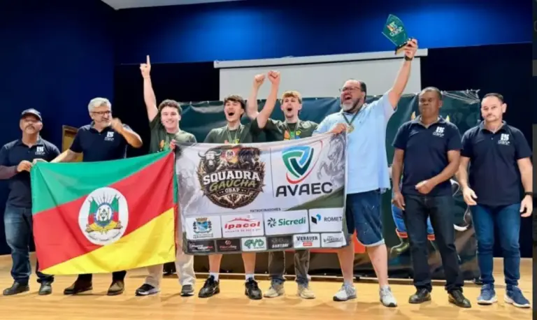 AVAEC de Veranópolis conquista medalha de ouro na Olimpíada Brasileira de Agropecuária - Studio TV