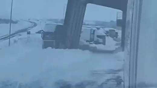 Caminhoneiro de Chapecó enfrenta 11 dias de viagem em meio à neve e estradas congeladas no Chile - Studio TV