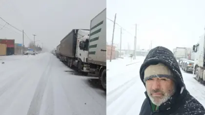 Caminhoneiro gaúcho relata 15 dias de espera sob neve intensa na fronteira entre Argentina e Chile - Studio TV