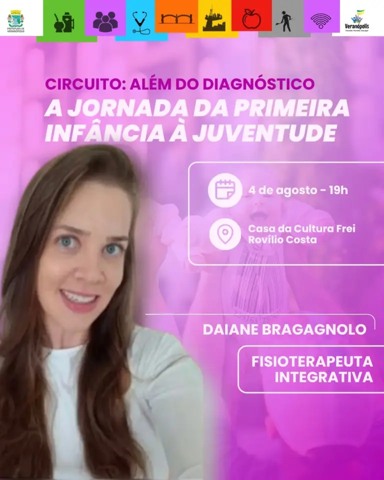 Circuito “Além do Diagnóstico” debate desenvolvimento infantil e autonomia em Veranópolis - Studio TV