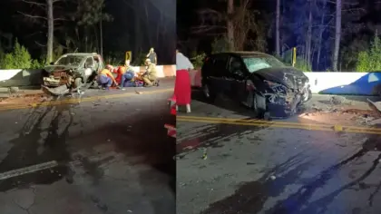 Colisão frontal deixa quatro feridos e bloqueia ERS-122 na Serra Gaúcha - Studio TV