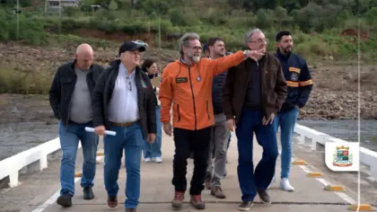 Cotiporã busca apoio federal para construir pontes acima da cota de cheias - Studio TV