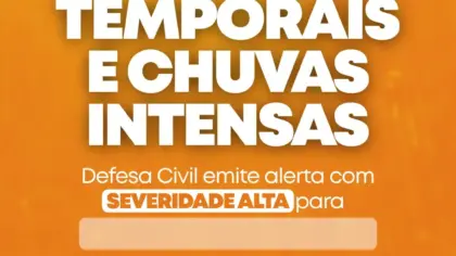 Defesa Civil de Veranópolis alerta para chuvas intensas, ventos fortes e risco de granizo - Studio TV