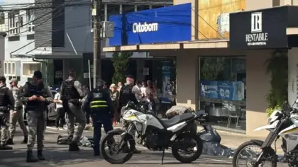 Dois homens são mortos a tiros no Centro de Lajeado em plena luz do dia - Studio TV