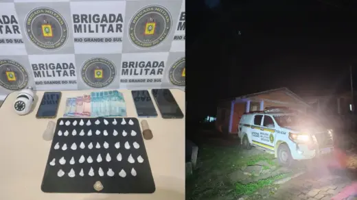 Dois homens são presos por tráfico de drogas em Nova Prata - Studio TV
