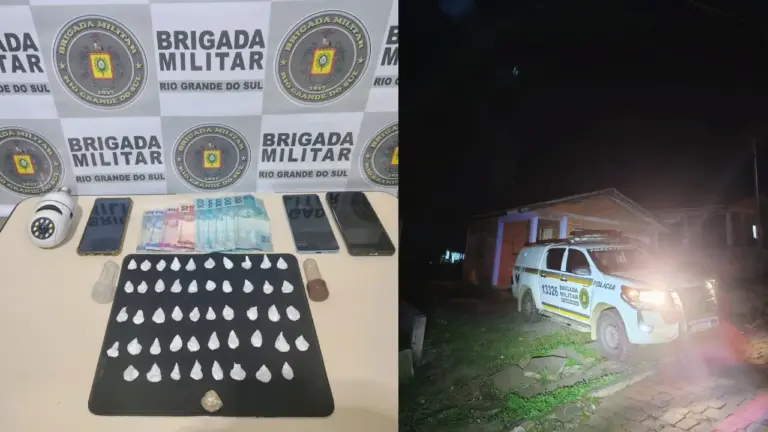 Dois homens são presos por tráfico de drogas em Nova Prata - Studio TV