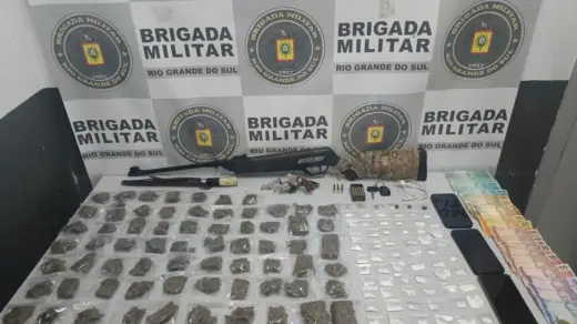 Dois homens são presos por tráfico e posse de arma em Caxias do Sul - Studio TV