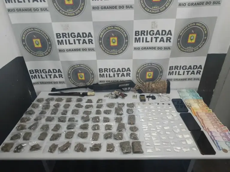 Dois homens são presos por tráfico e posse de arma em Caxias do Sul - Studio TV