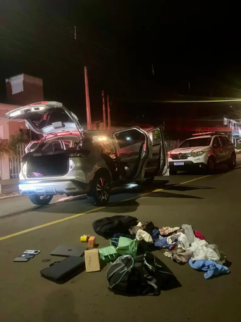 Dupla é presa após furtos na Serra Gaúcha e tentativa de atropelar policiais durante fuga - Studio TV