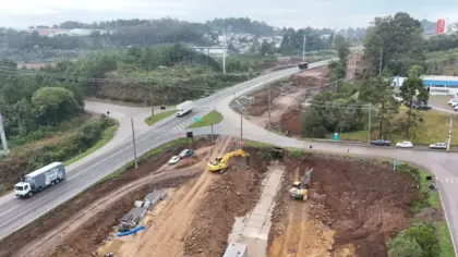 Duplicação da ERS-122 motiva desvio temporário em Caxias do Sul - Studio TV