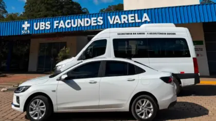 Fagundes Varela recebe dois novos veículos para transporte de pacientes - Studio TV