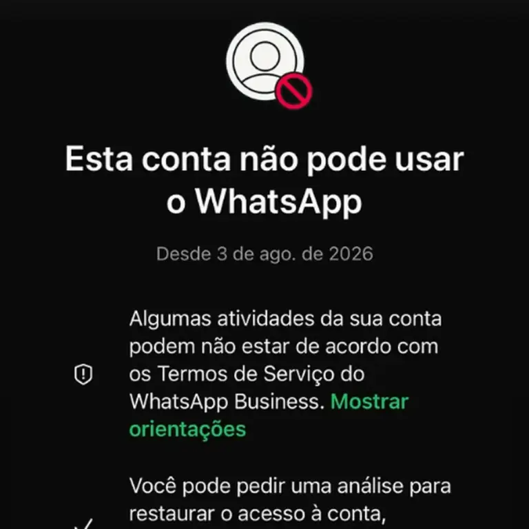 Falha no WhatsApp bloqueia contas e deixa usuários sem acesso ao aplicativo - Studio TV