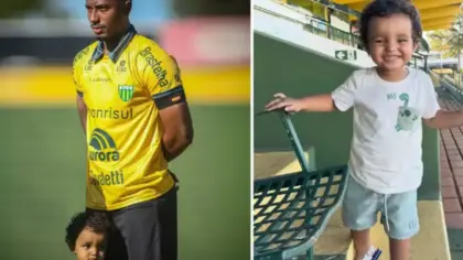 Filho de jogador do Ypiranga morre aos 2 anos após acidente - Studio TV