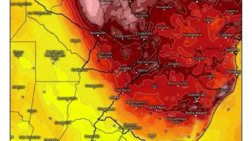 Forte pulso de ar quente pode elevar temperaturas acima dos 30°C no Sul do Brasil - Studio TV