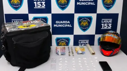 Guarda Municipal prende jovem com 32 porções de cocaína no Centro de Caxias do Sul - Studio TV