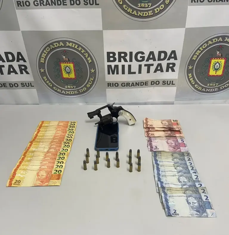 Homem de 60 anos é preso por porte ilegal de arma em Caxias do Sul - Studio TV