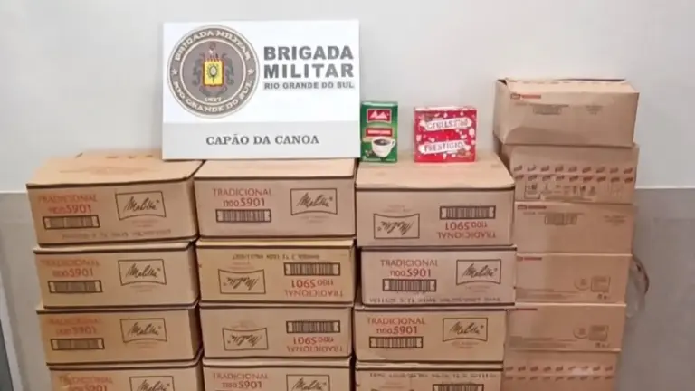 Homem é preso com centenas de chocolates e cafés furtados em Capão da Canoa - Studio TV