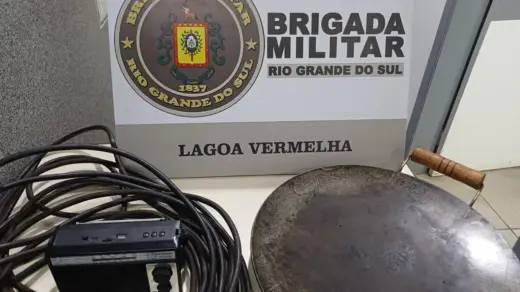 Homem é preso em flagrante por furto em residência em Lagoa Vermelha - Studio TV