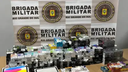 Homem é preso por contrabando com vapes, medicamentos e eletrônicos no Norte do RS - Studio TV