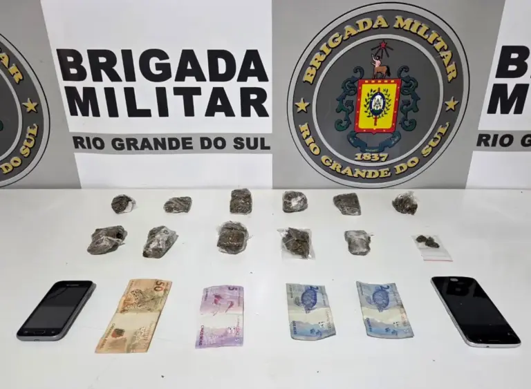 Homem é preso por tráfico de drogas e adolescente é apreendida em Guaporé - Studio TV