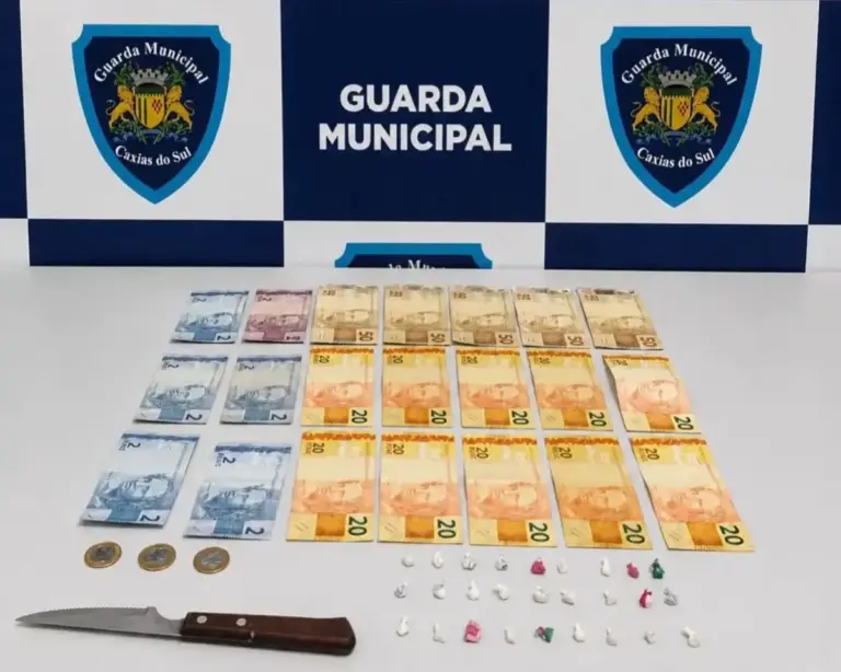 Homem é preso por tráfico de drogas em Caxias do Sul - Studio TV