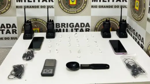Homem é preso por tráfico de drogas em Serafina Corrêa - Studio TV