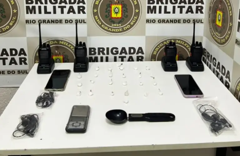 Homem é preso por tráfico de drogas em Serafina Corrêa - Studio TV