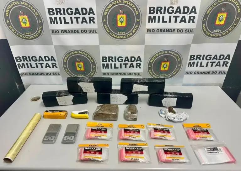 Homem é preso por tráfico de drogas no bairro Serrano em Caxias do Sul - Studio TV