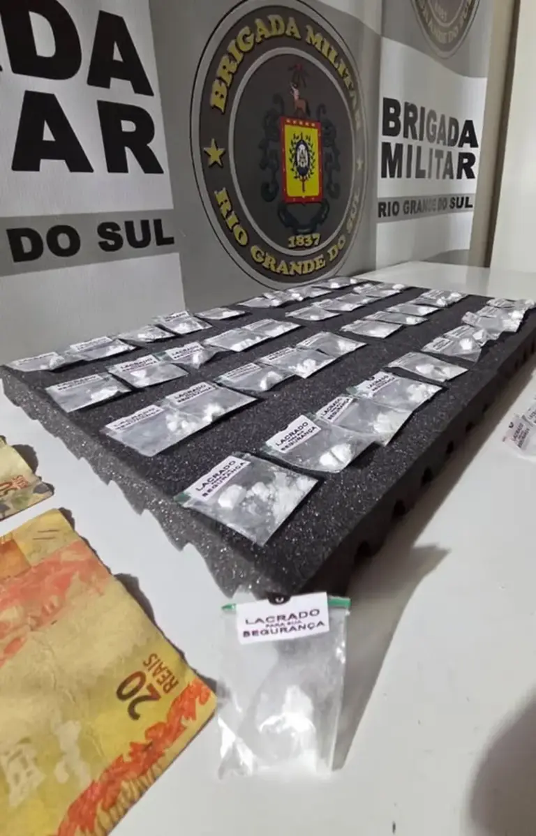 Homem reincidente é preso por tráfico de drogas em Guaporé - Studio TV