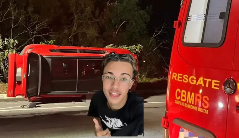 Identificado jovem que morreu após capotamento em Bento Gonçalves - Studio TV